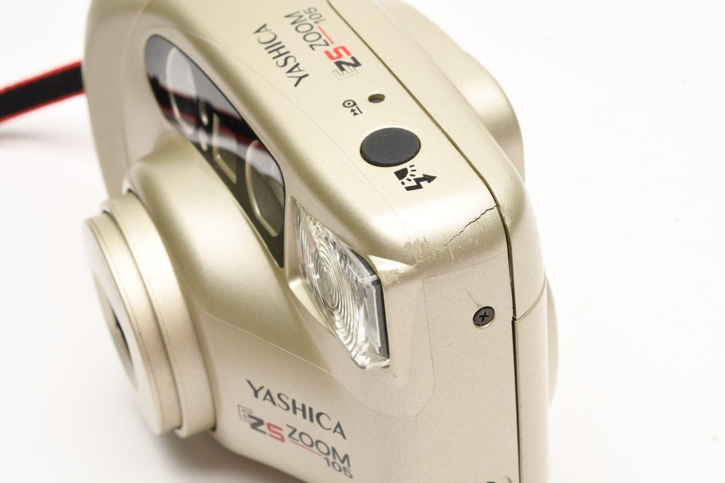 Yashica EZS Zoom 105 35mm Point&Shoot w/38-105mm zoom, tested, +Case