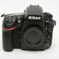 Nikon D810 DSLR Body, 9592 Acts,  batt+charger, USB and strap, Great!