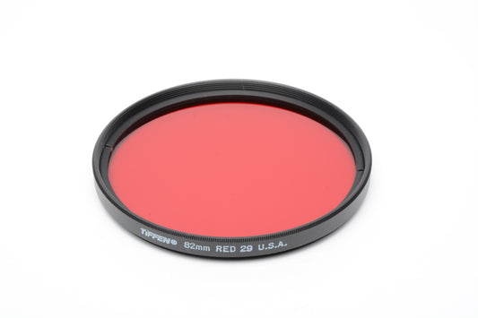 Tiffen 82mm Red 29 filter in jewel case