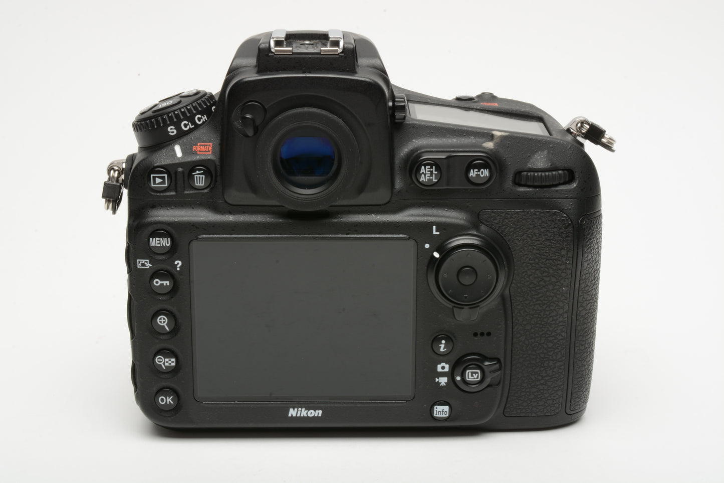 Nikon D810 DSLR Body, 9592 Acts,  batt+charger, USB and strap, Great!