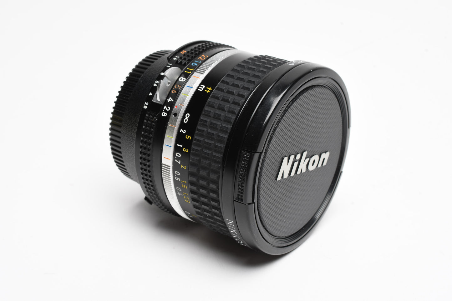 Nikon Nikkor 20mm f2.8 Ai-S Prime Lens, Caps, Clean!