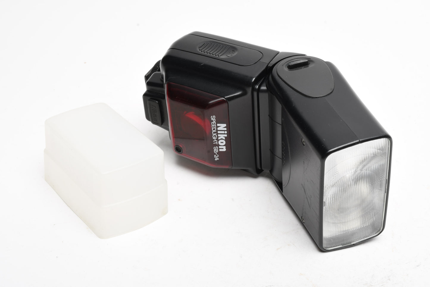 Nikon SB-24 Speedlight flash, Tested, Clean, w/Diffuser