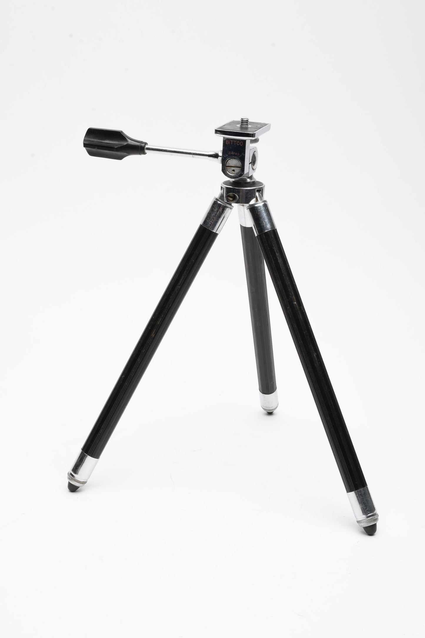 Bittco 8 Section Accordion table tripod in box, Tested, Nice