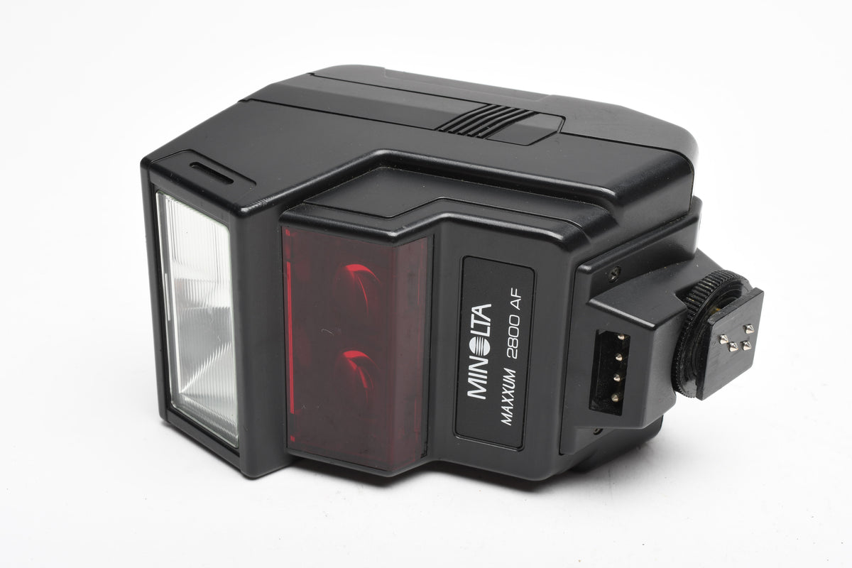 Minolta Maxxum AF 2800AF flash, tested, Good!