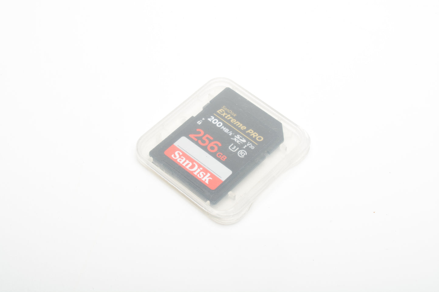 Sandisk Extreme Pro 256GB 200MB/s SD card