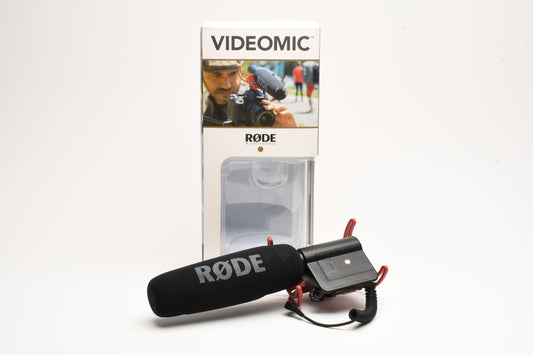 Rode VideoMic Directional Shotgun microphone, boxed, Mint