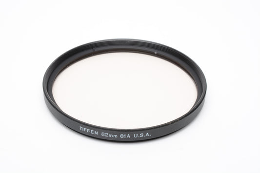 Tiffen 82mm 81A warming filter in jewel case