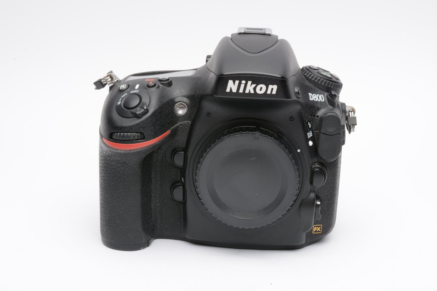 Nikon D800 DSLR body, USA version, batt+charger Only 11,848 Acts!