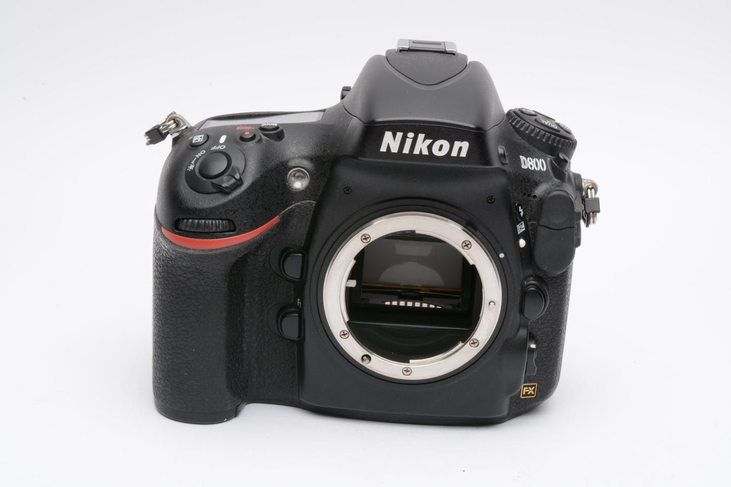 Nikon D800 DSLR body, USA version, batt+charger Only 11,848 Acts!