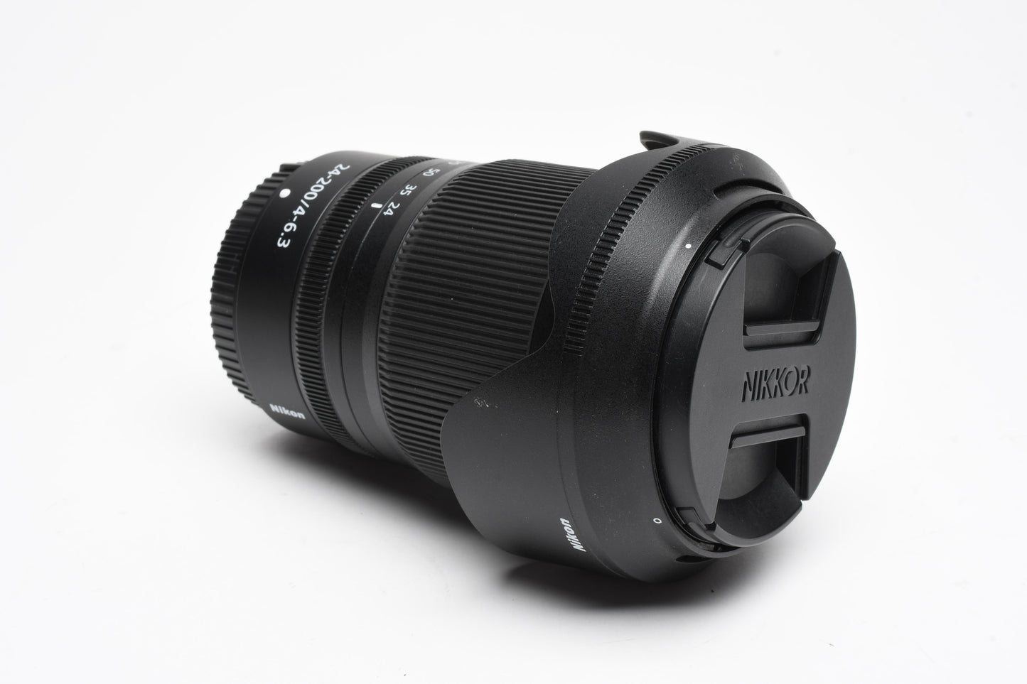 Nikon Nikkor Z 24-200mm f4-6.3 VR zoom lens, Caps, Hood, Boxed, USA, Read*