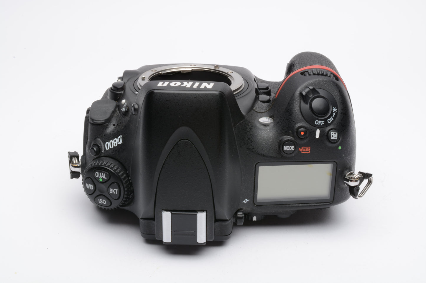 Nikon D800 DSLR body, USA version, batt+charger Only 11,848 Acts!