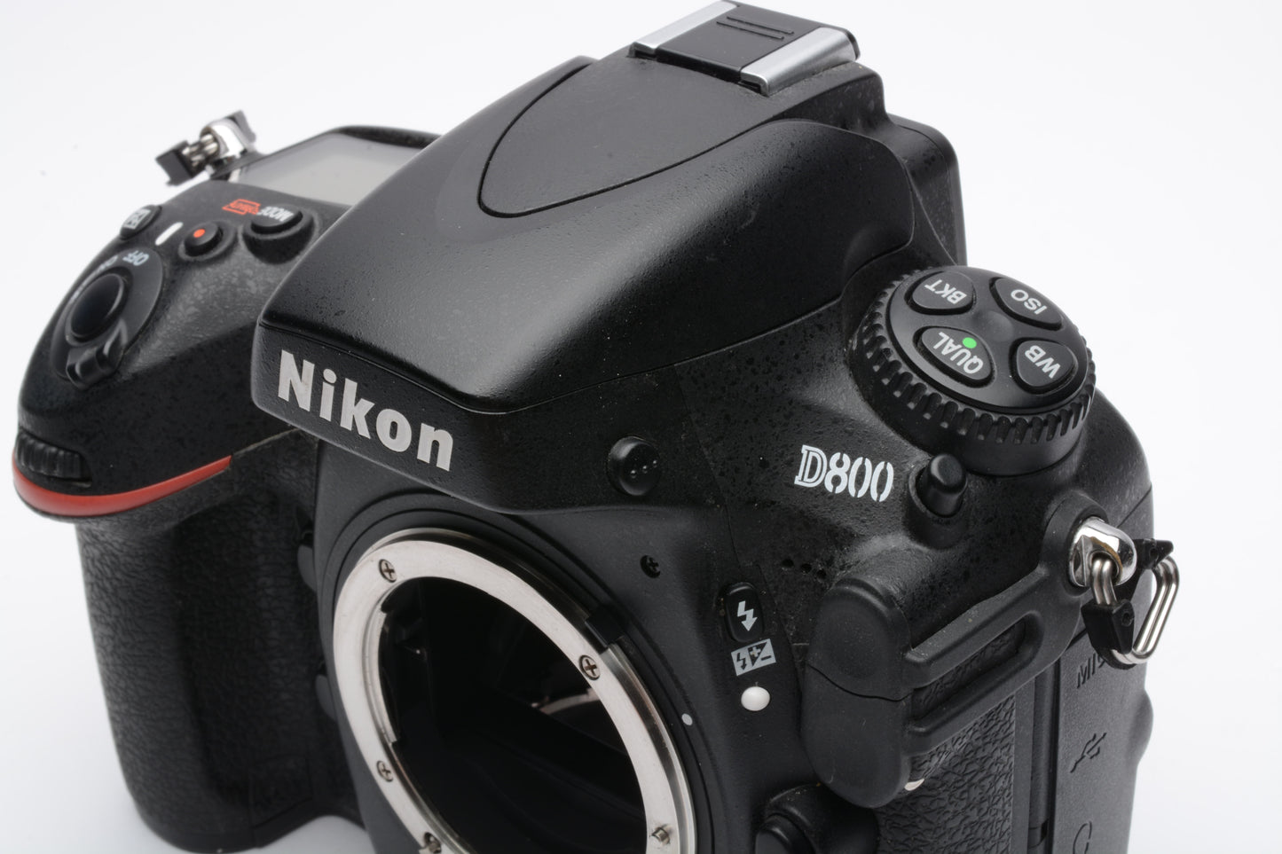 Nikon D800 DSLR body, USA version, batt+charger Only 11,848 Acts!