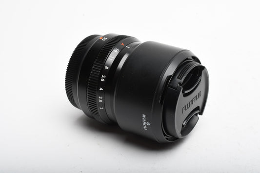 Fujifilm XF 50mm F2 R WR w/hood and caps, Mint-, Sharp!