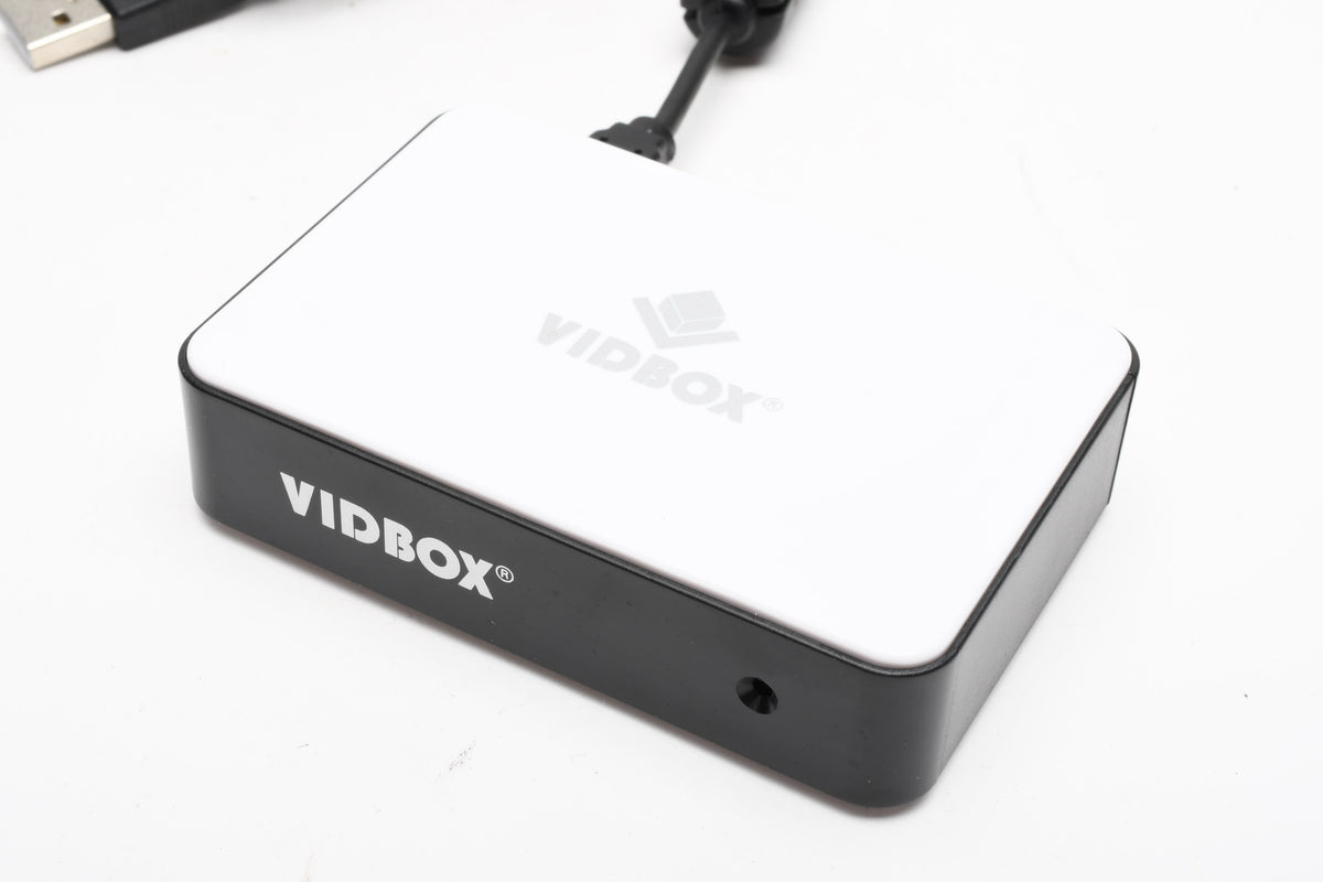 Vidbox AV RCA to VGA Adapter Audio Video Converter, Composite AV to VGA w/USB connect