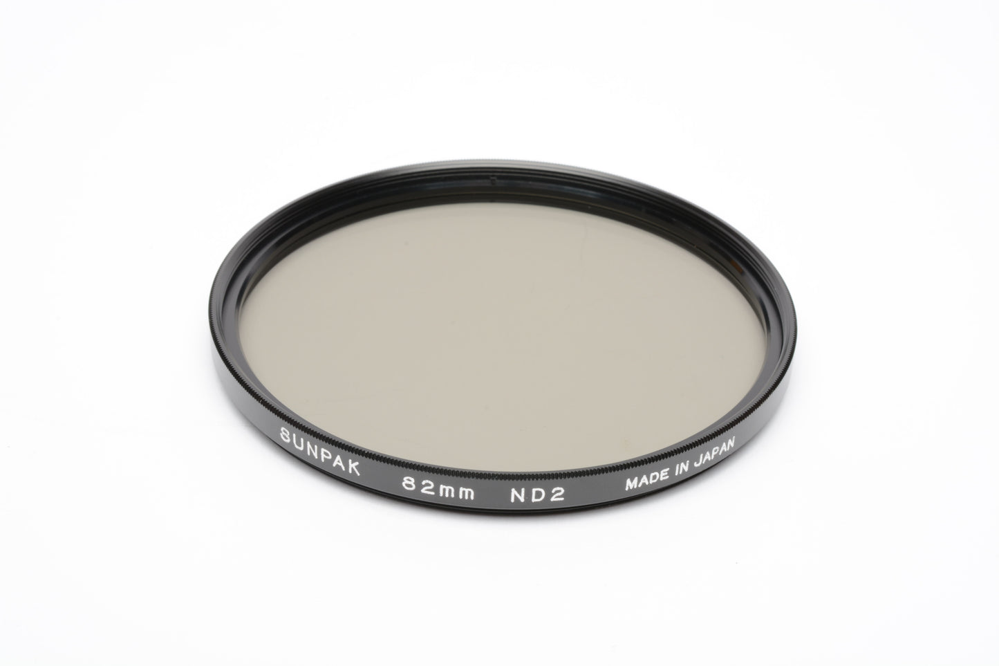 Sunpak 82mm ND2 light neutral density filter in jewel case