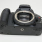 Canon Elan 7E 35mm SLR body, cap, strap, very clean, fully tested, boxed