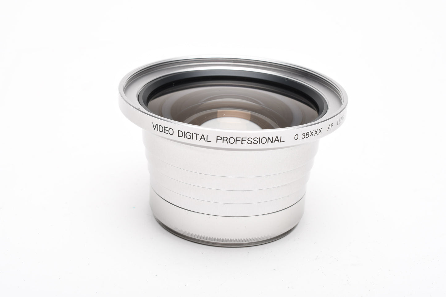 Video Digital Pro .38X Auxiliary lens w/Macro 49mm, Pouch, Box, Clean