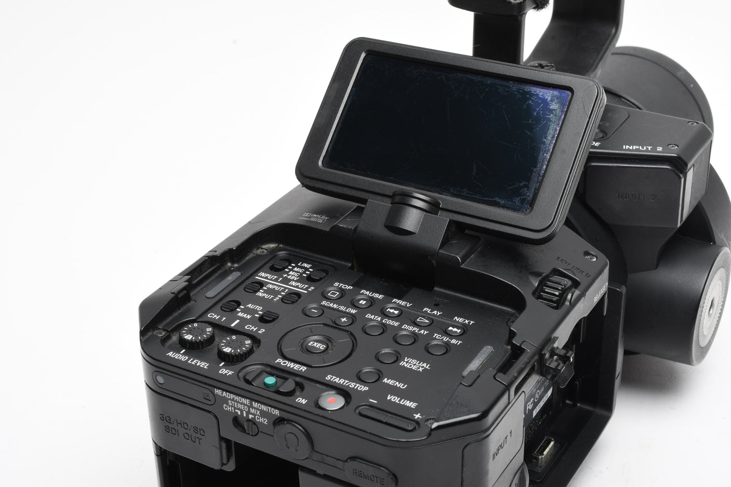 Sony NEX-FS700R 4K Super 35mm NXCAM w/18-200mm, Only 1010 Hours