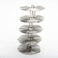 Stainless steel 35mm 7" tank w/5X 35mm 36Exp. reels, Clean