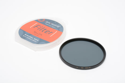 Promaster 82mm CPL Circular Polarizing HGX filter #2468 w/Repellamax