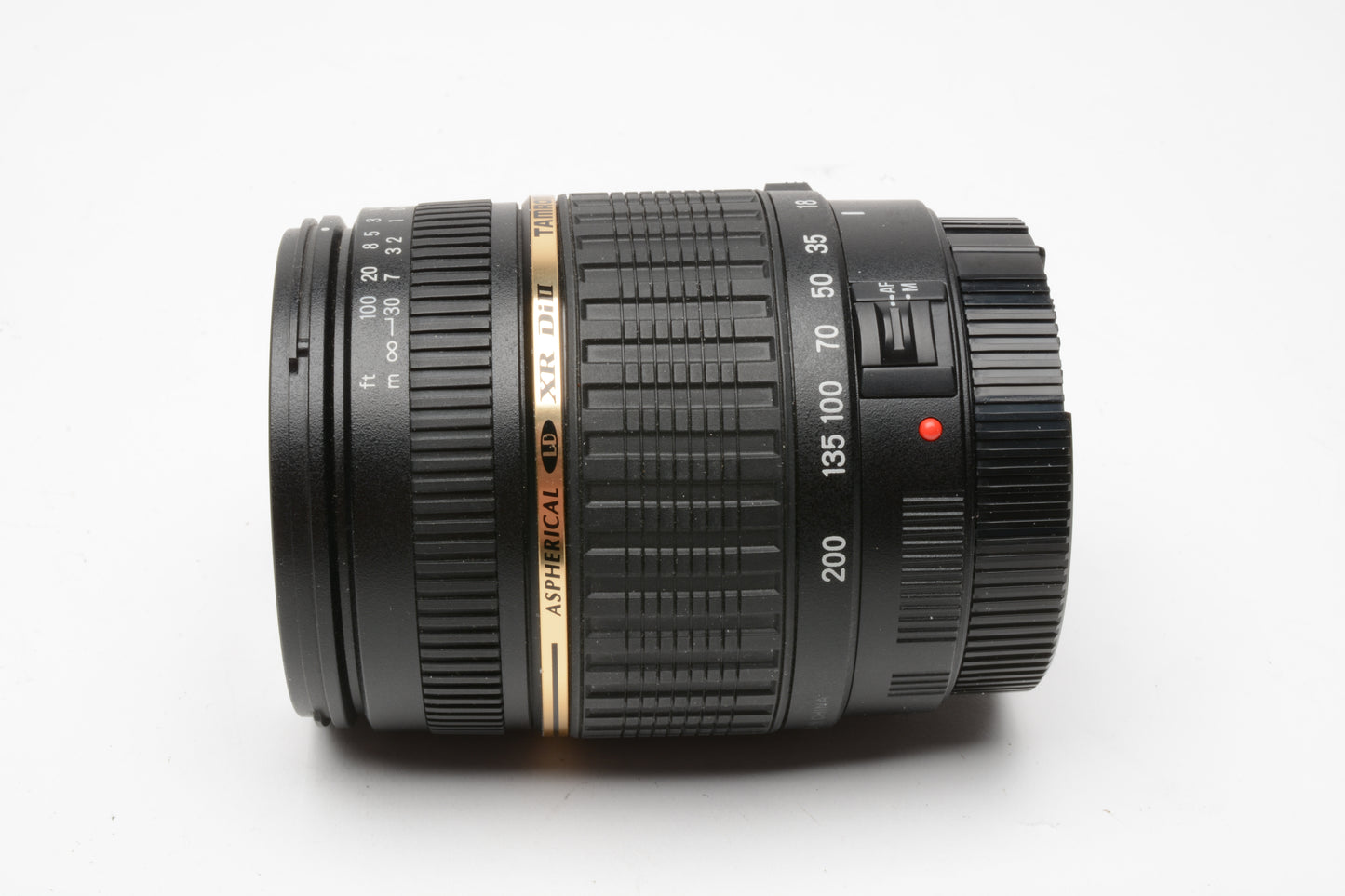 Tamron AF 18-200mm f3.5-6.3 XR Di II LD IF Macro Lens Canon AF +Hood, UV