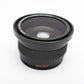 Bower Pro Digital HD DSLR MC AF 0.42x46mm Macro lens adapter, Pouch