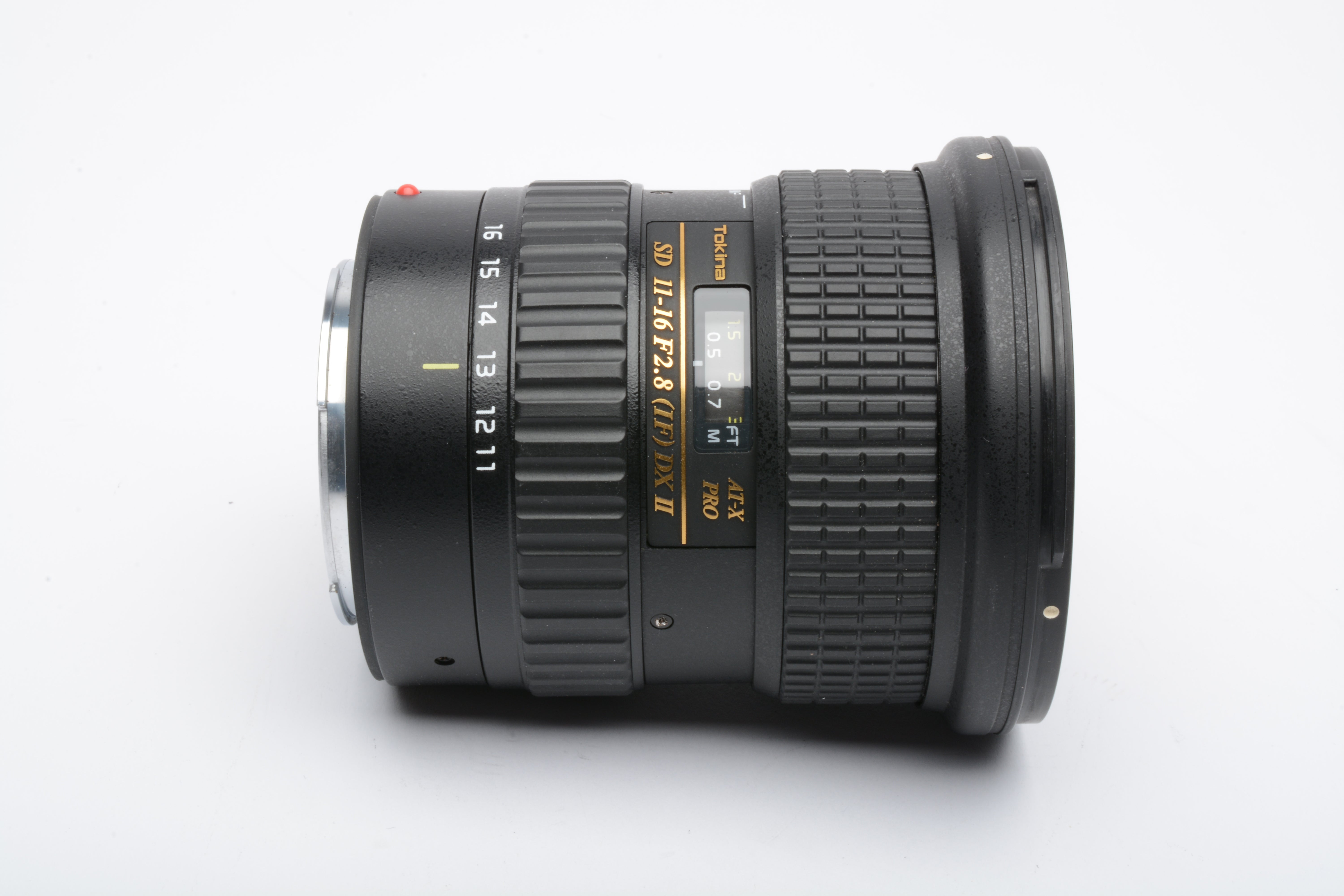 Tokina SD 11-16mm f2.8 IF DX II AT-X Pro lens for Canon EF, UV