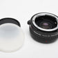 Albinar ADG 2X Teleconverter for Nikon Ai Mount, Caps