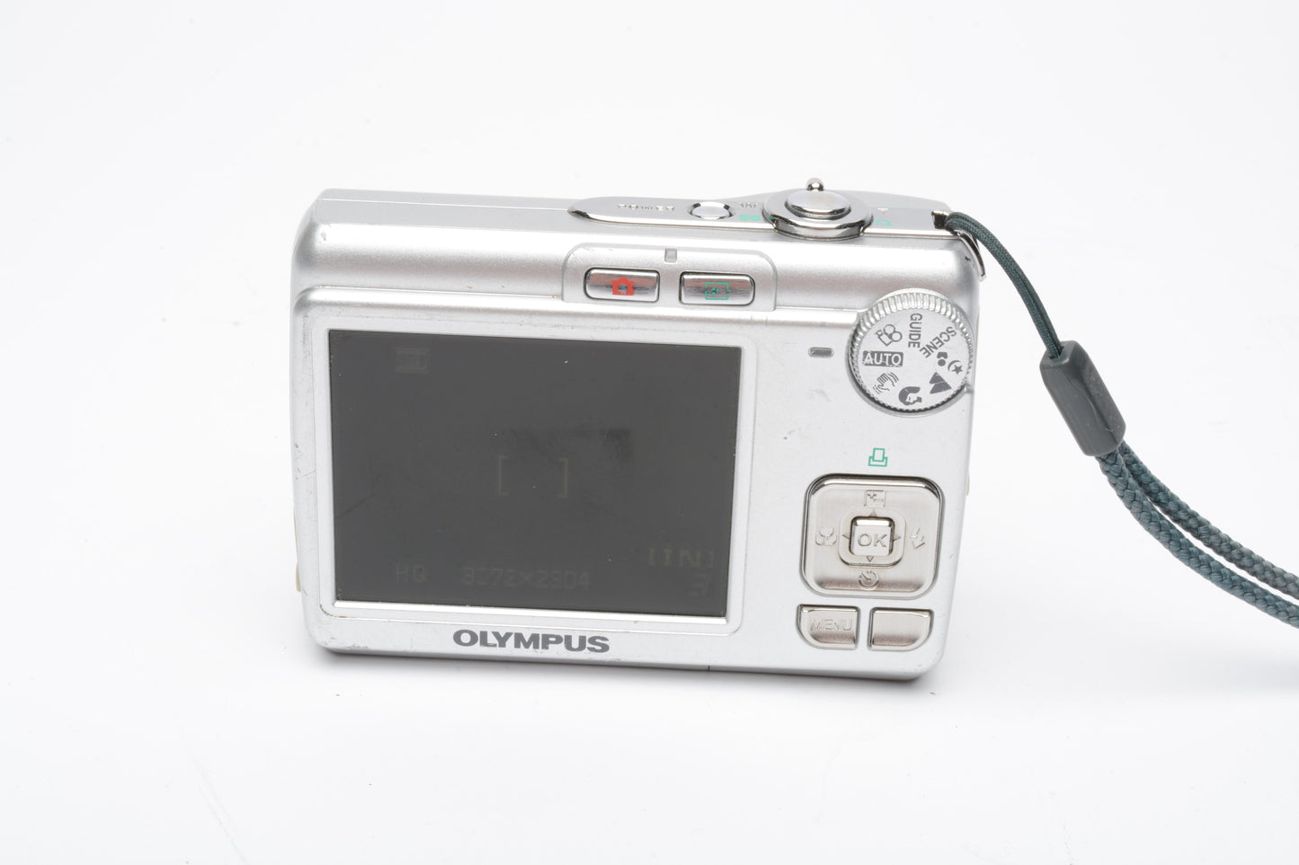 Olympus FE210 7.1MP Digital Point&Shoot camera, USB+strap+128MB XD card, tested