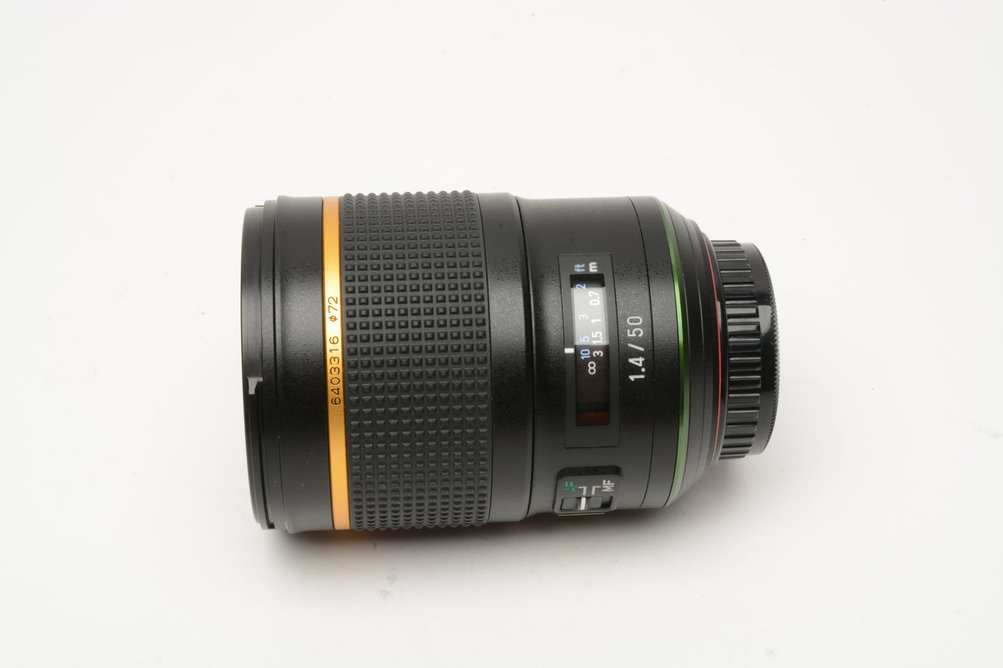 Pentax HD Pentax-D FA 50mmF1.4 SDM AW Prime lens, hood, B+W UV, Caps, Box