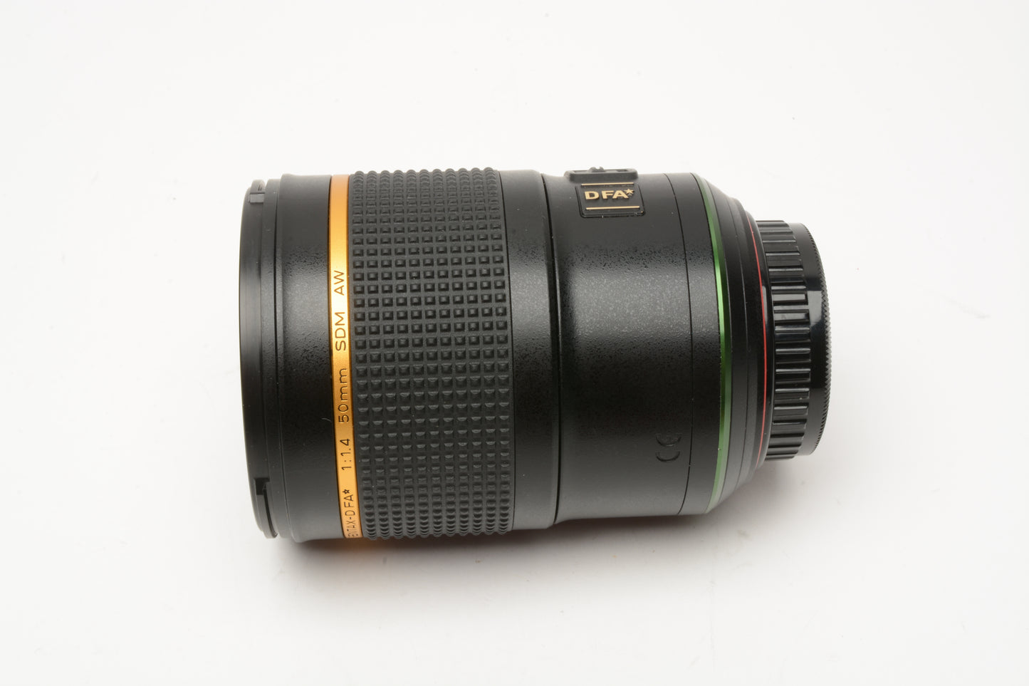 Pentax HD Pentax-D FA 50mmF1.4 SDM AW Prime lens, hood, B+W UV, Caps, Box