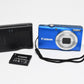 Canon PowerShot A4000 IS HD 16 MP Digital Point&Shoot Camera, Batt., Charger, Mint!