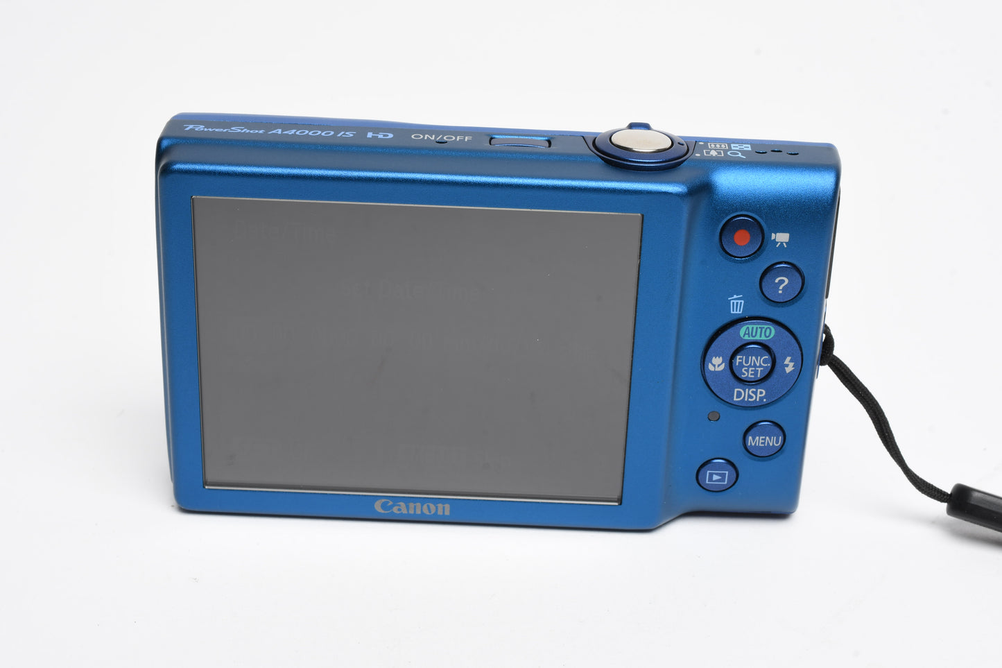 Canon PowerShot A4000 IS HD 16 MP Digital Point&Shoot Camera, Batt., Charger, Mint!