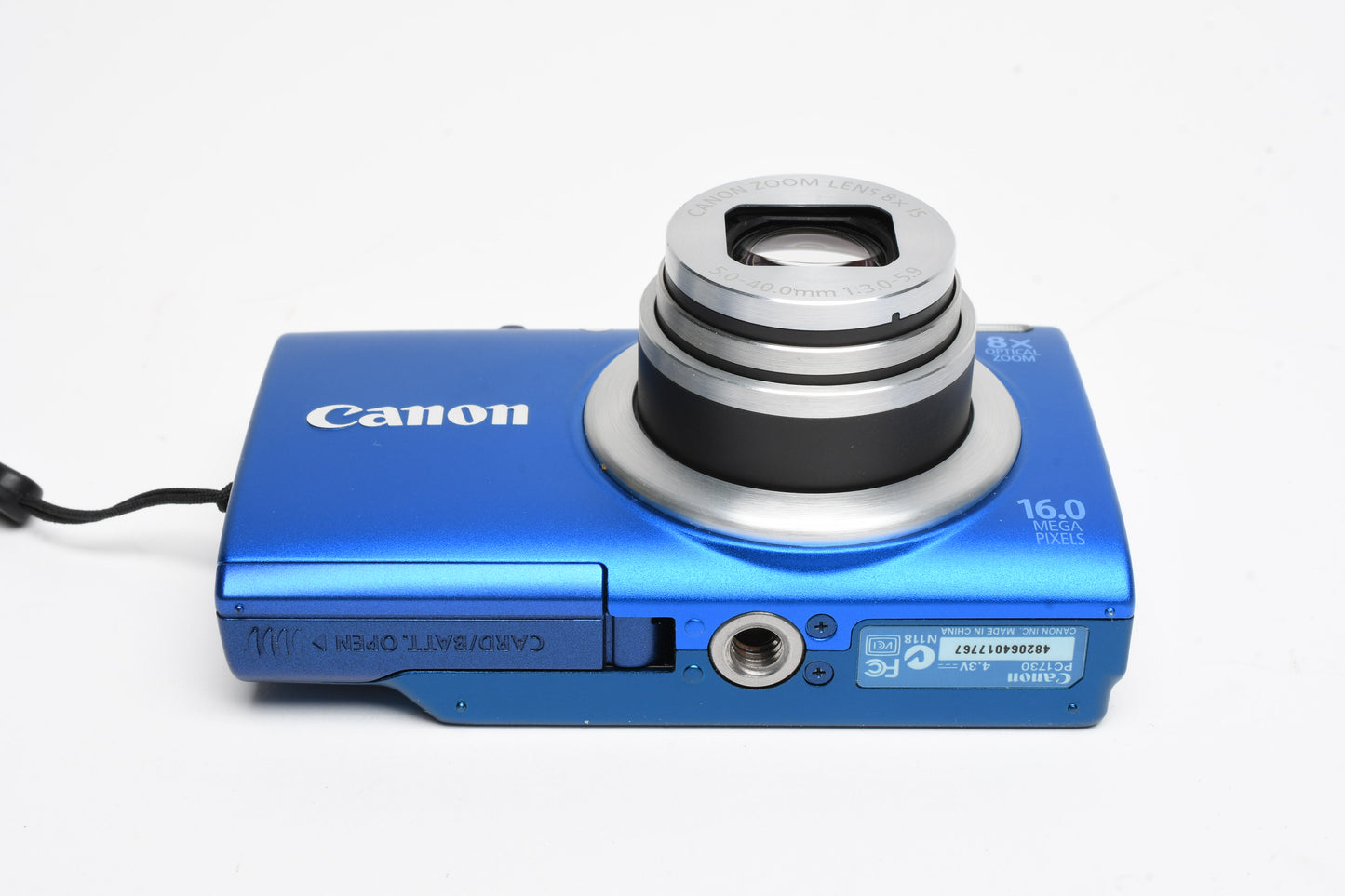 Canon PowerShot A4000 IS HD 16 MP Digital Point&Shoot Camera, Batt., Charger, Mint!