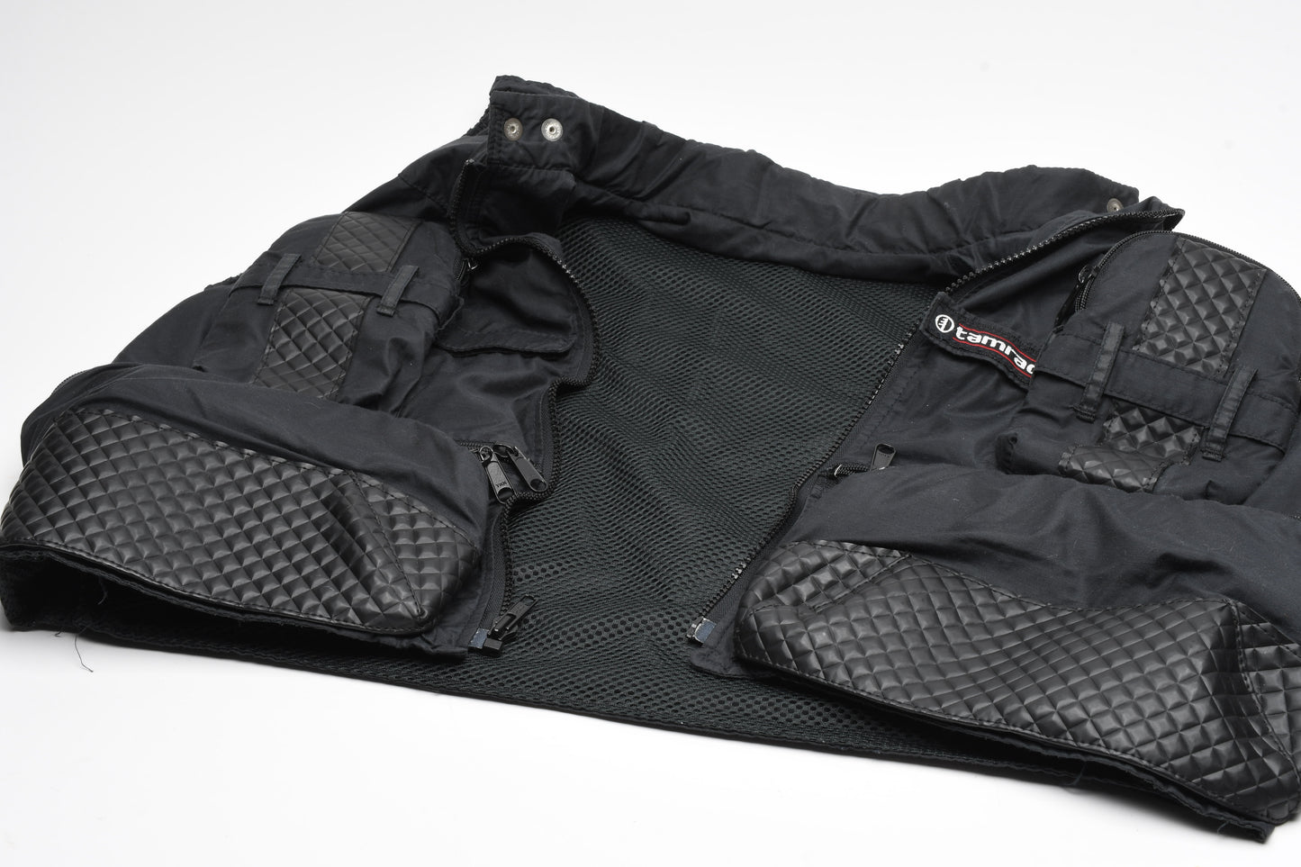 Tamrac Mens Black Photography Vest, Full Zip, Padded, Clean