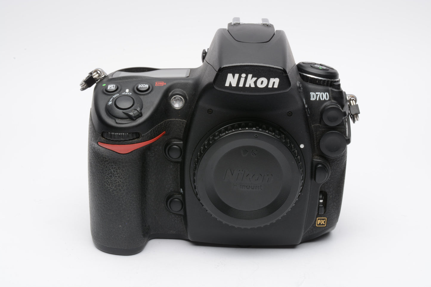 Nikon D700 DSLR Body w/batt, charger, strap, Only 27K Acts, Nice