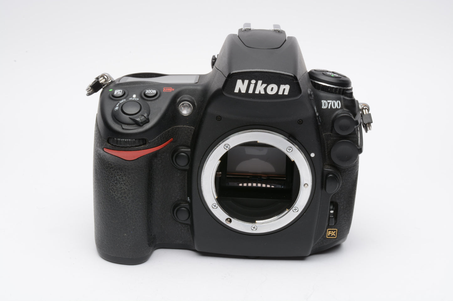 Nikon D700 DSLR Body w/batt, charger, strap, Only 27K Acts, Nice