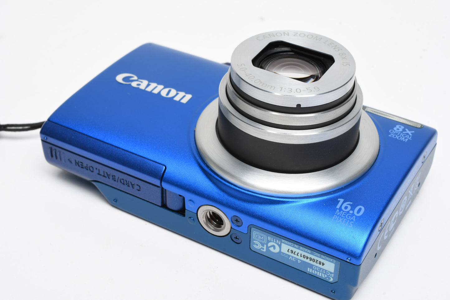 Canon PowerShot A4000 IS HD 16 MP Digital Point&Shoot Camera, Batt., Charger, Mint!