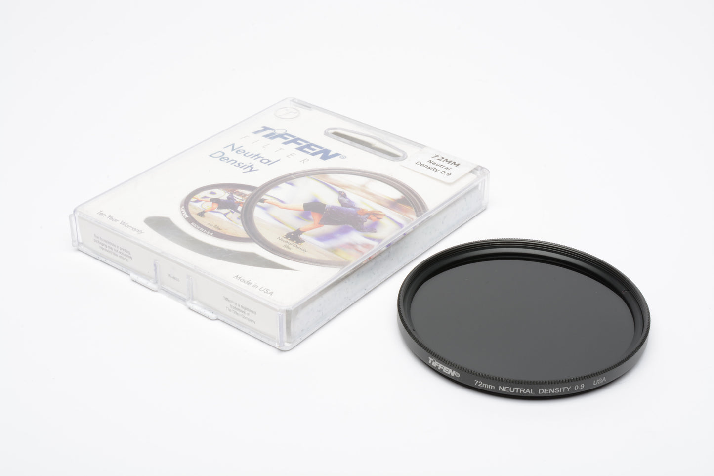 Tiffen 72mm ND 0.9 72ND9 filter in jewel case