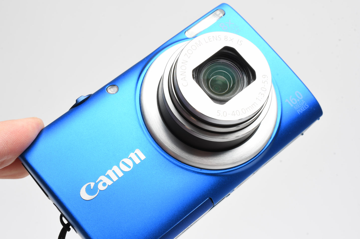 Canon PowerShot A4000 IS HD 16 MP Digital Point&Shoot Camera, Batt., Charger, Mint!