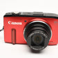 Canon PowerShot SX280 HS 12.1MP Digital Point&Shoot Camera (Red), 2Batts