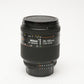 Nikon AF Nikkor 28-105mm f3.5-4.5D macro zoom lens, Caps. Great!