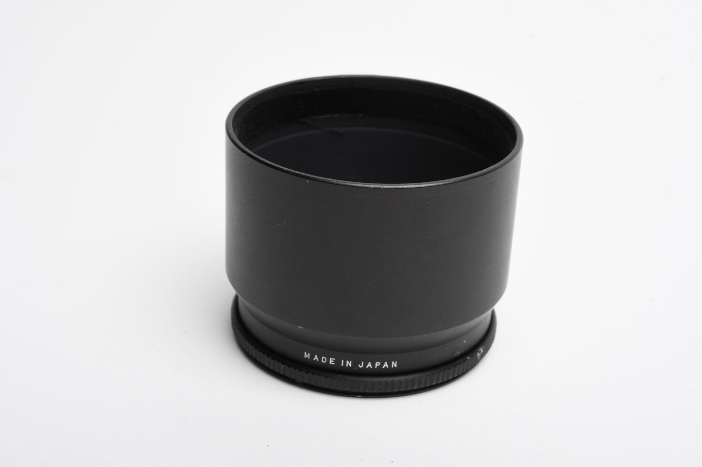 Komura 55mm lens hood, metal, 45mm deep, Clean