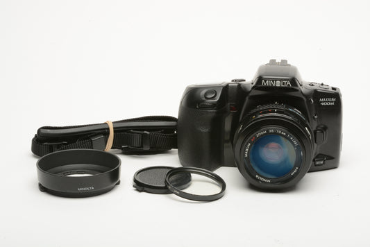 Minolta Maxxum 400si 35mm SLR Body w/35-70mm Macro f4 zoom lens Bargain