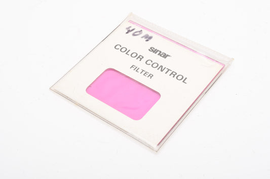 Sinar Color Control Filter CC40M, Very clean 547 93 240