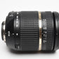 Tamron 18-270mm f3.5-6.3 Di II B003 for Nikon F Mount Lens, Caps, Nice!