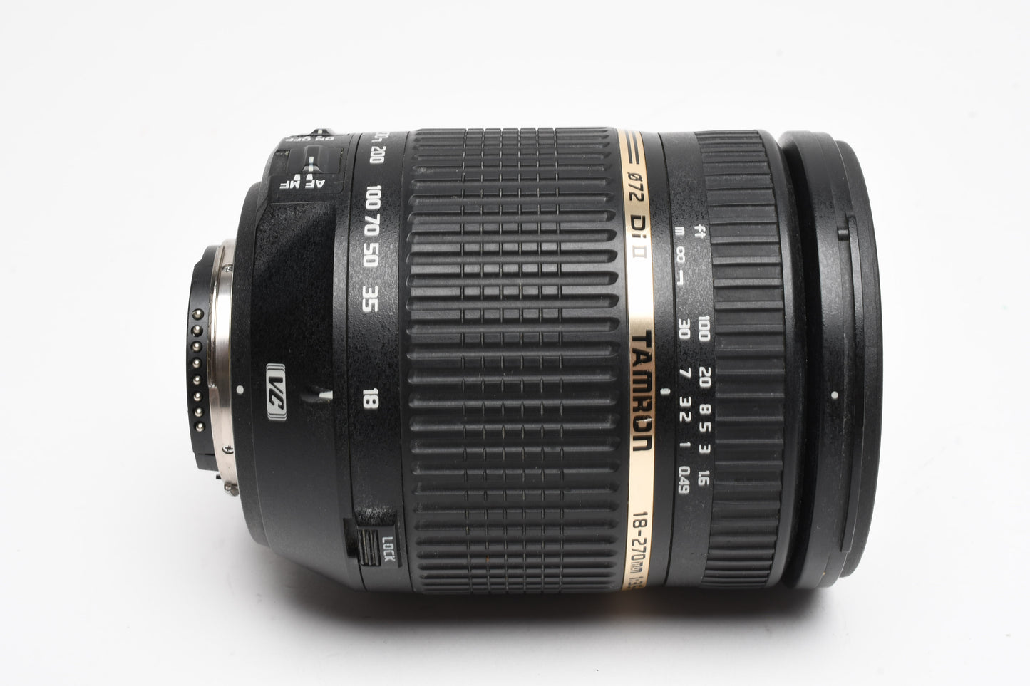 Tamron 18-270mm f3.5-6.3 Di II B003 for Nikon F Mount Lens, Caps, Nice!