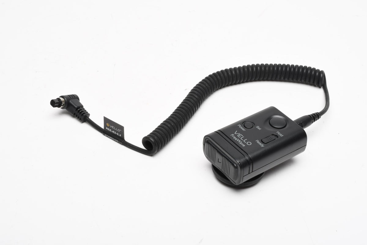 Vello Freewave wireless remote for Canon 3-Pin RCC2-C2-25 2.5mm, New