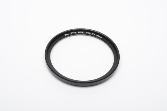 Zomei Black almite frame HD glass 52mm UV filter, Mint