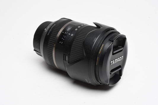 Tamron 16-300mm f3.5-6.3 PZD Di II B016 Nikon F Mount Lens, Caps, UV, Hood, Nice!
